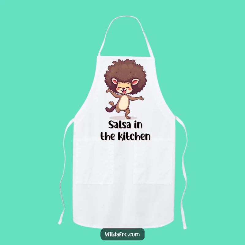 Funny Apron: Agile Animal Afro Dance Moves - Kitchen Fun!