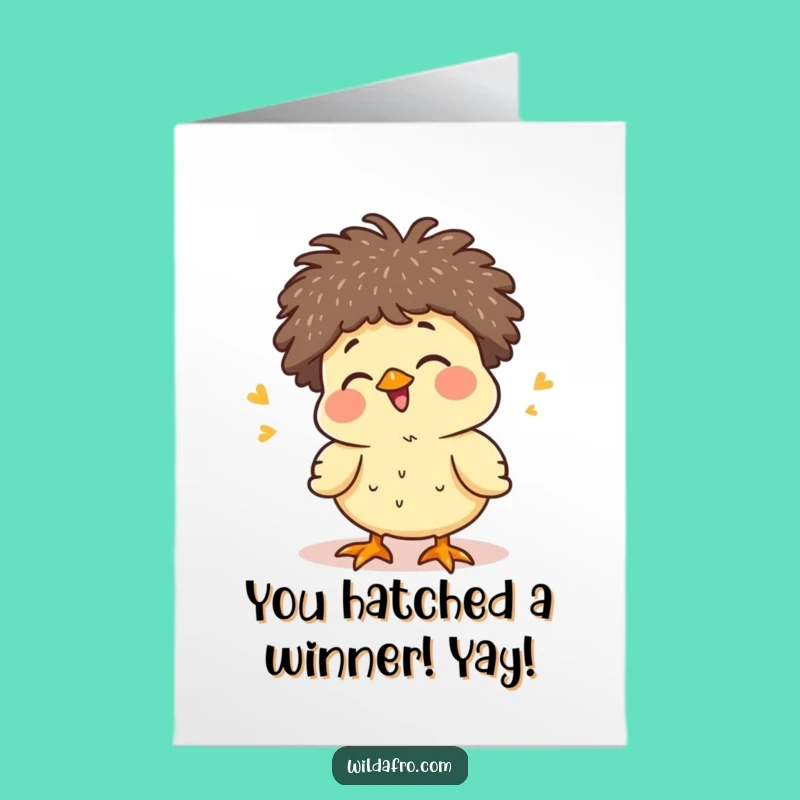 Free Printable Chick Congrats Card: Hilarious Downloadable Gift for Happy News!