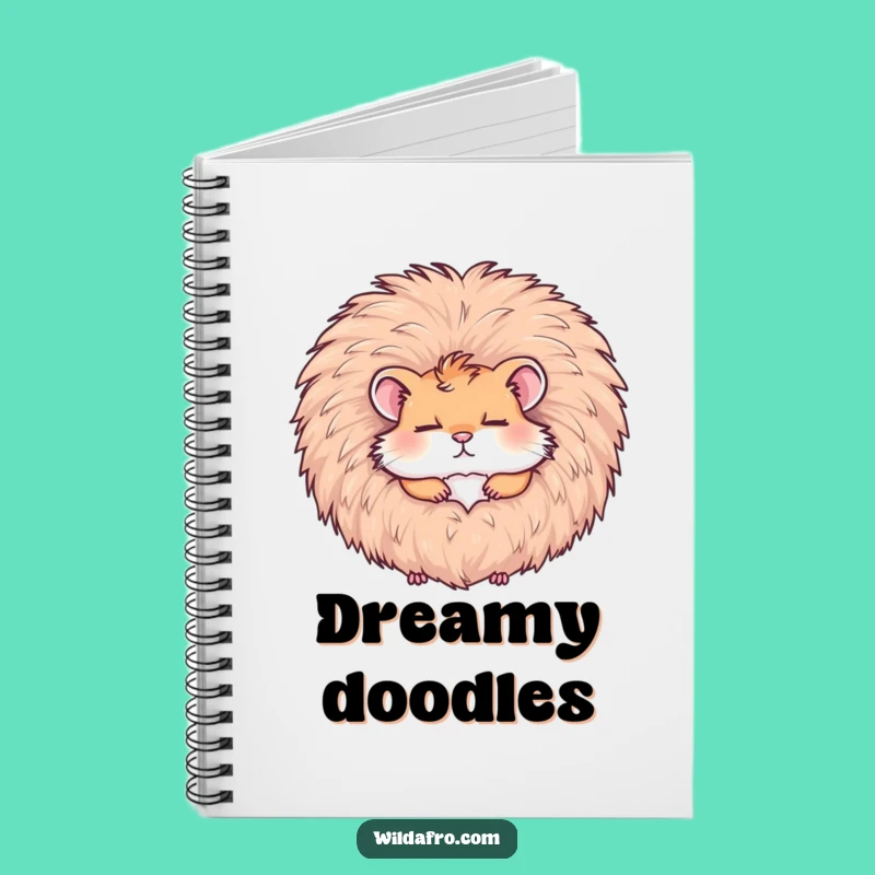 Funny Hamster Afro Nap Notebook: Jot Down Ideas with Wacky, Hilarious Style!